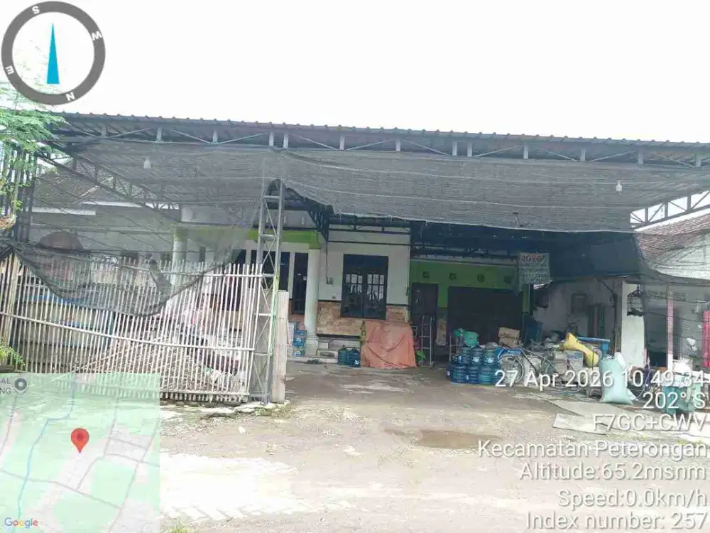 DI JUAL RUMAH 
KEL. : MOROSUNGGINGAN
KEC. : PETERONGAN 
KAB  : JOMBANG