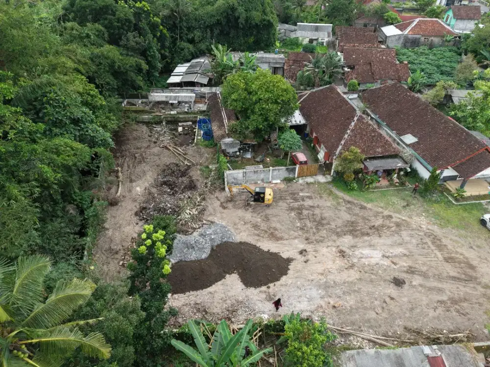 Tanah SHM Pekarangan 1 KM Jalan Magelang bisa Bayar Bertahap