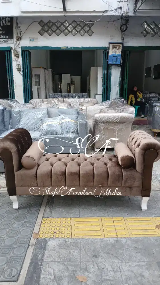 Sofa bench minimalis