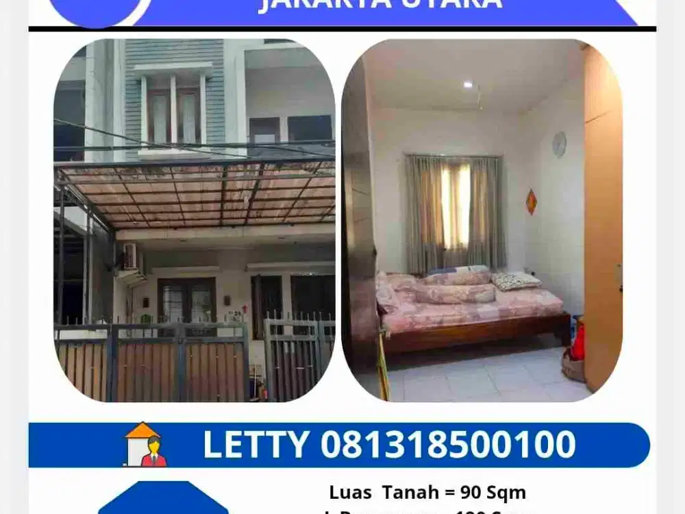 Rumah 3 Lantai Kelapa Gading Jakarta Utara
