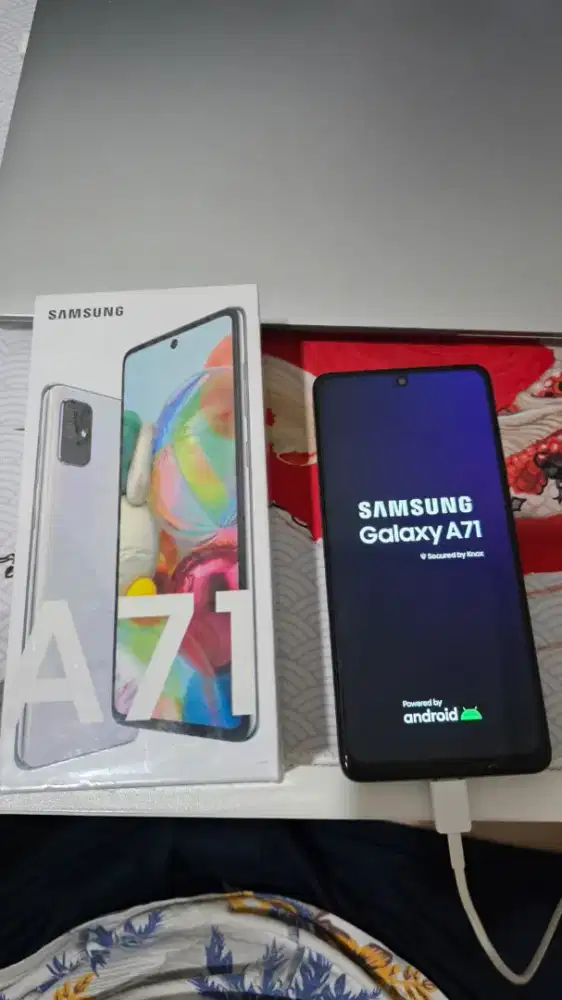 Jual samsung A71 fulset smpe nota ad cm g ad casan