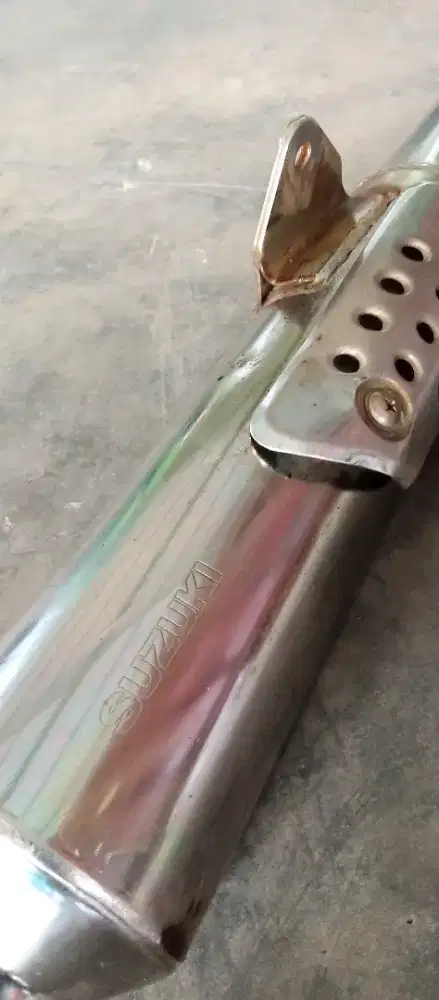 Knalpot original new smash 110