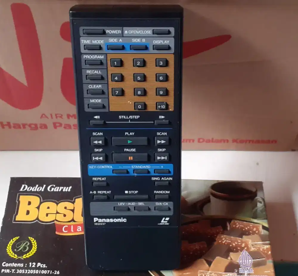 REMOTE LASER DISC PANASONIC - VEQ1237