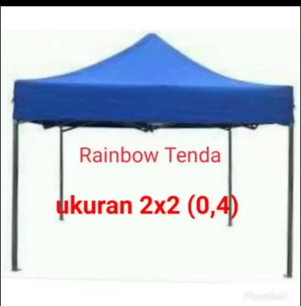 Tenda Jualan 2x2 bekas warna coklat