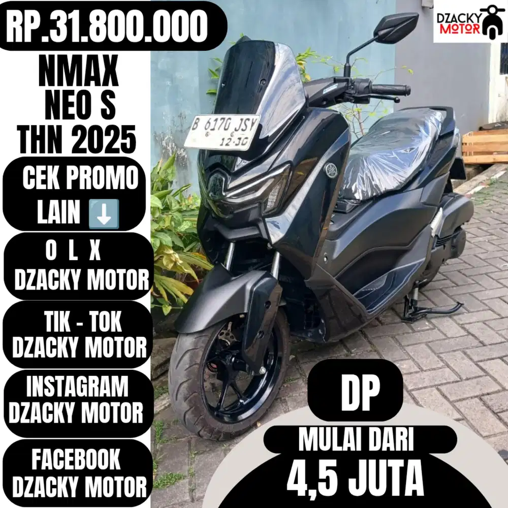 NMAX NEO S 2025 SECOND LIKE NEW