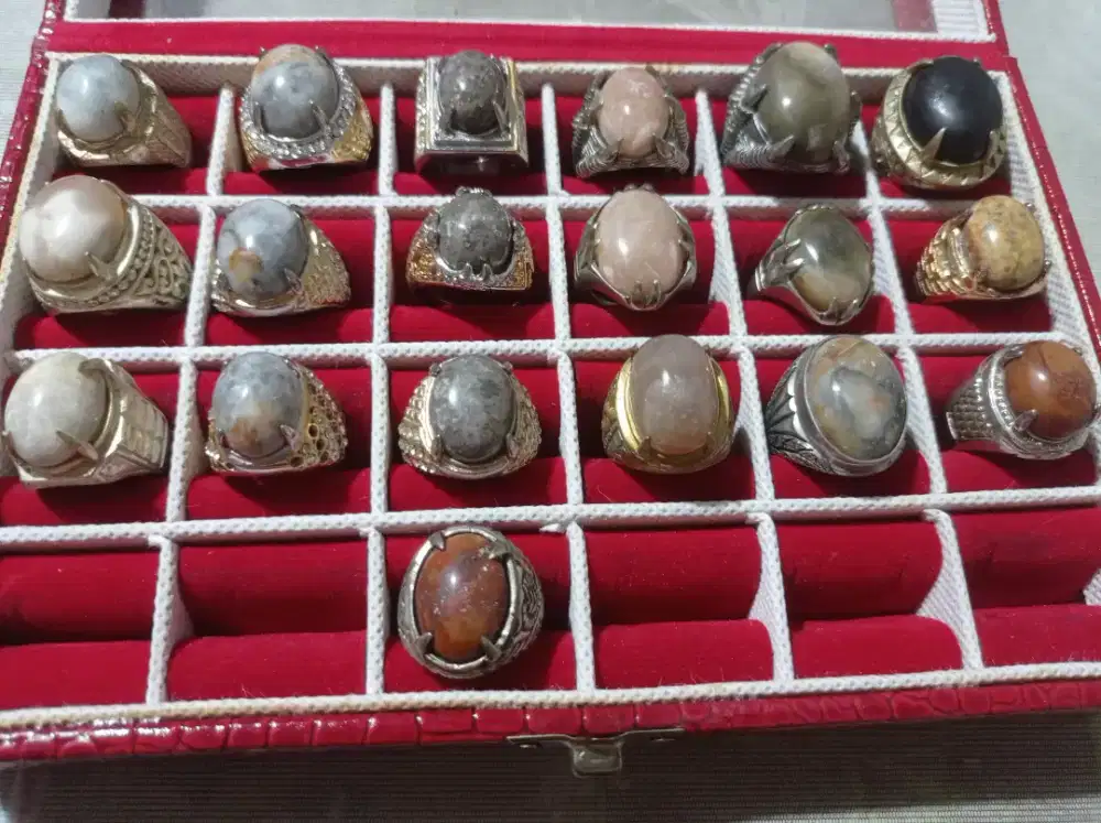 Cincin Batu Akik koleksi pribadi