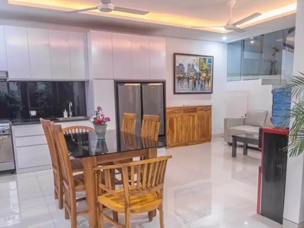 Fully Furnished Villa for Rent with 3 Bedroom and Private Pool Near Tanjung Benoa Beach