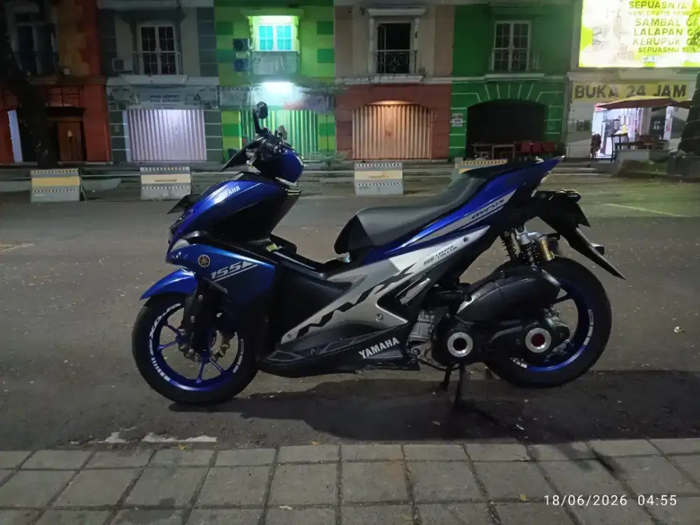 Dijual Aerox R 2017 Biru