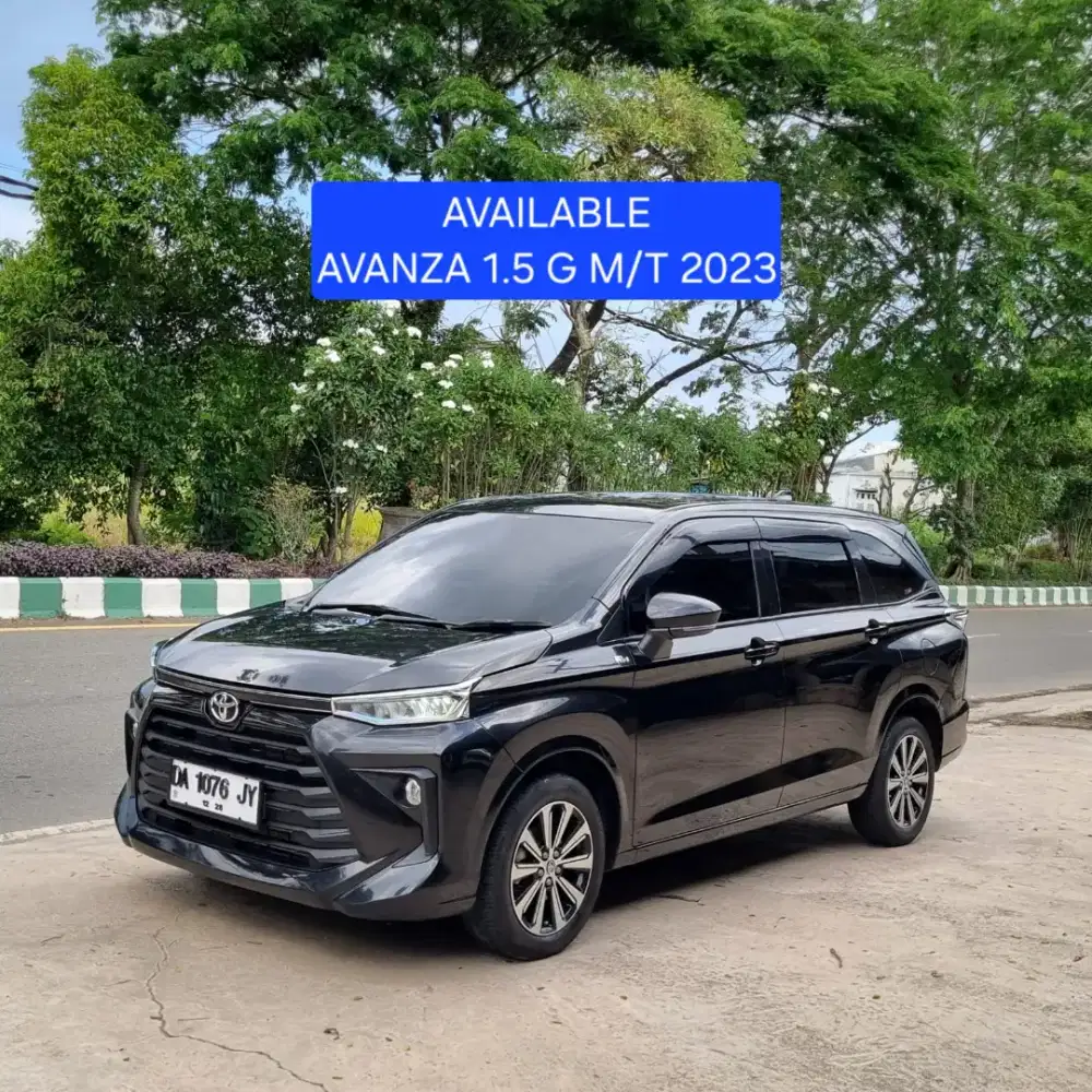 Toyota Avanza 1.5 G M/T 2023