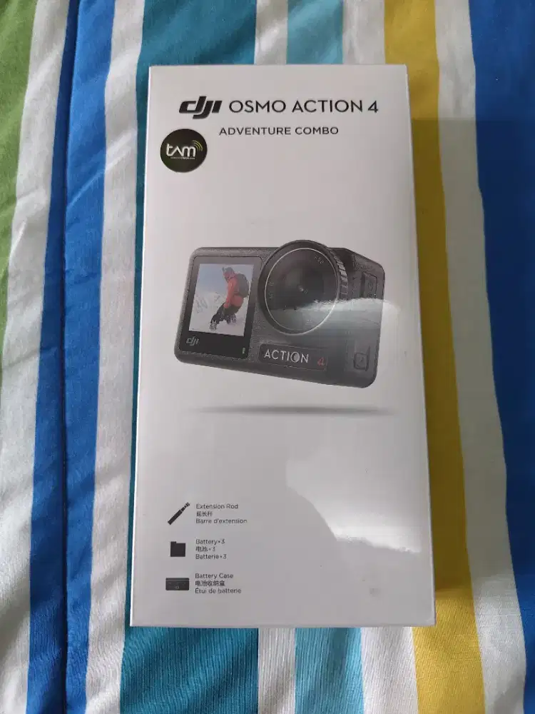 DJI Osmo Action 4 Adventure Combo (Belom pernah dibuka)