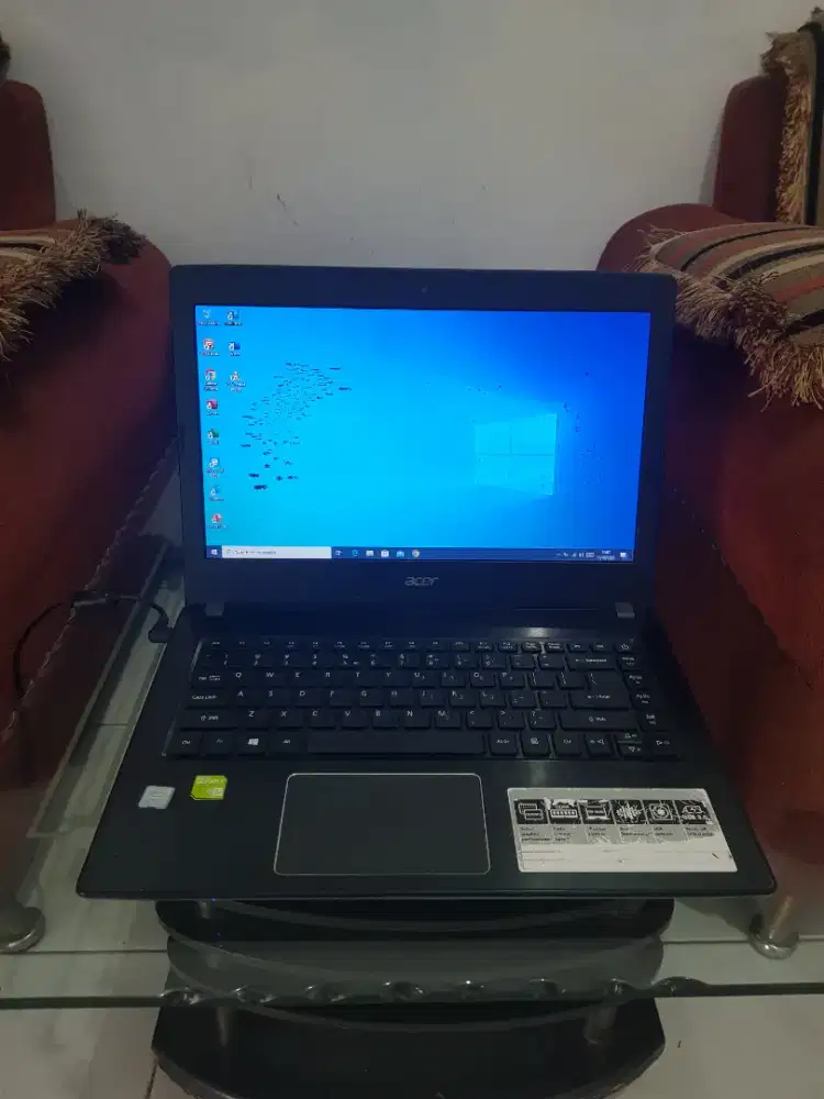 Laptop Acer Aspire E5-475G Core i5 Gen7 Ram 4Gb DDR4 SSD NVME 256Gb