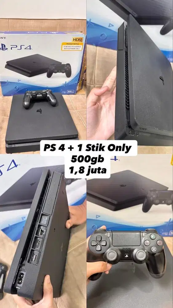 PS 4 + 1 Stik Only
