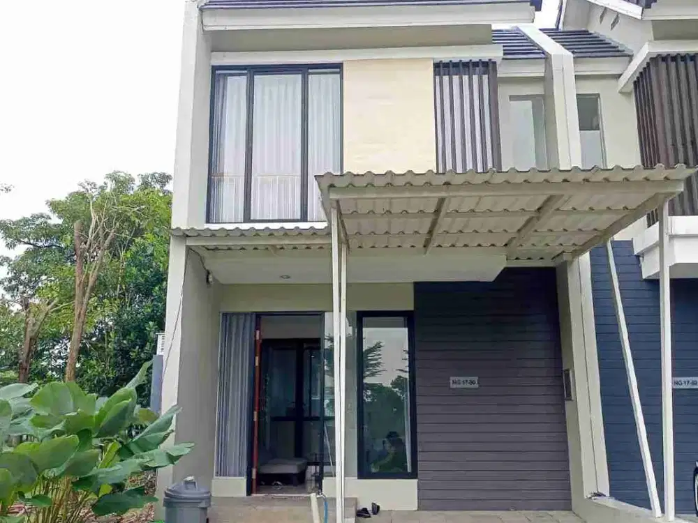 dijual rumah full furnished di northwest Surabaya barat tinggal masuk