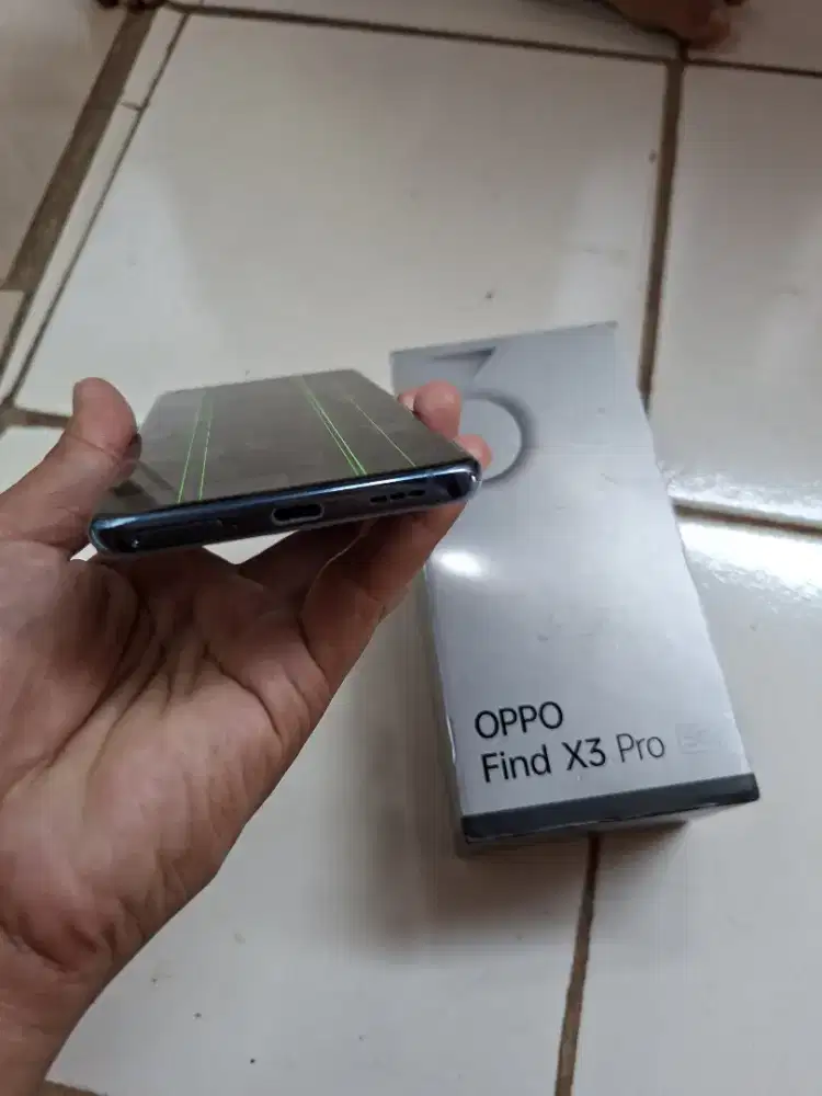 Oppo find x3 pro 12/256 fulset mulus