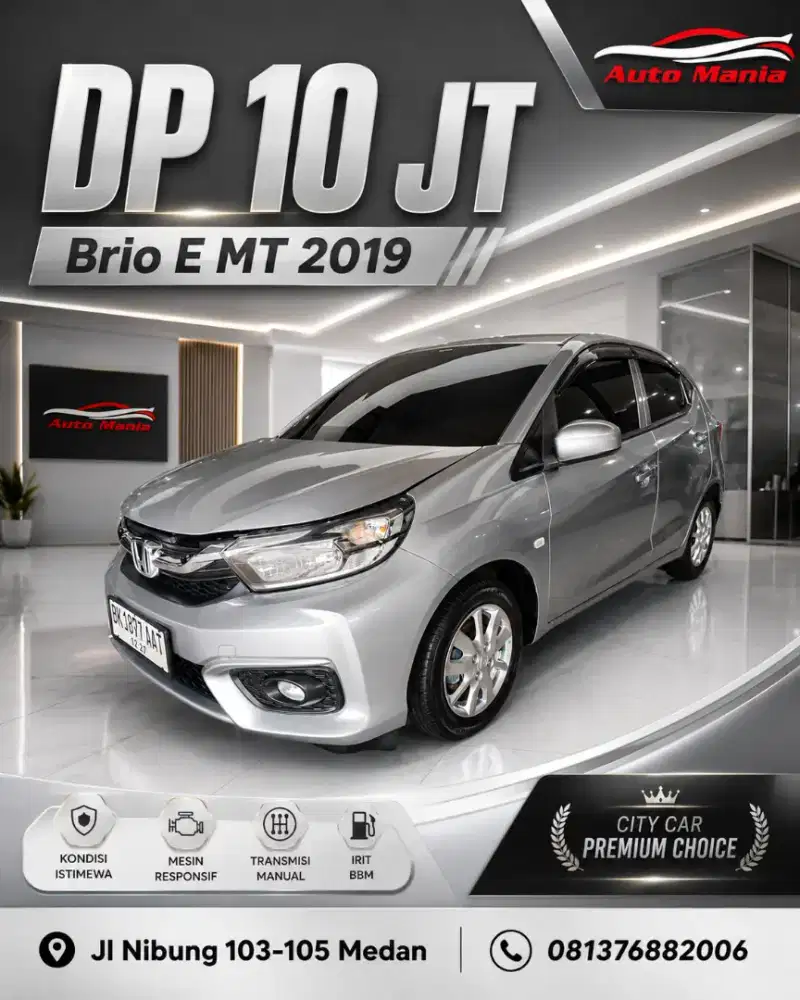 BRIO E 1.2 MT 2019 Agya jazz