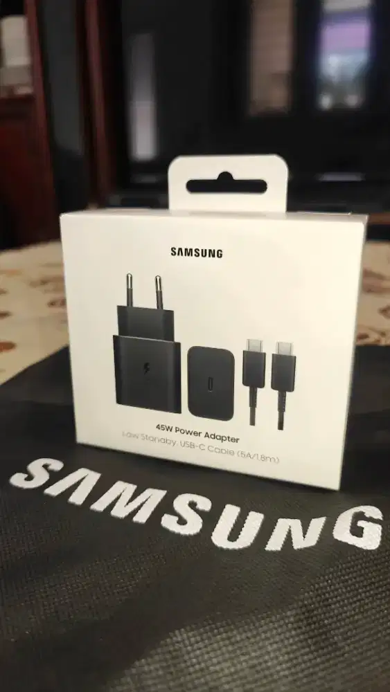 Samsung 45w Adapter ORIGINAL s25 fe a37 a56 a57 carger charger 45 watt