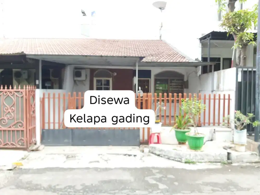 Rumah sewa kelapa gading