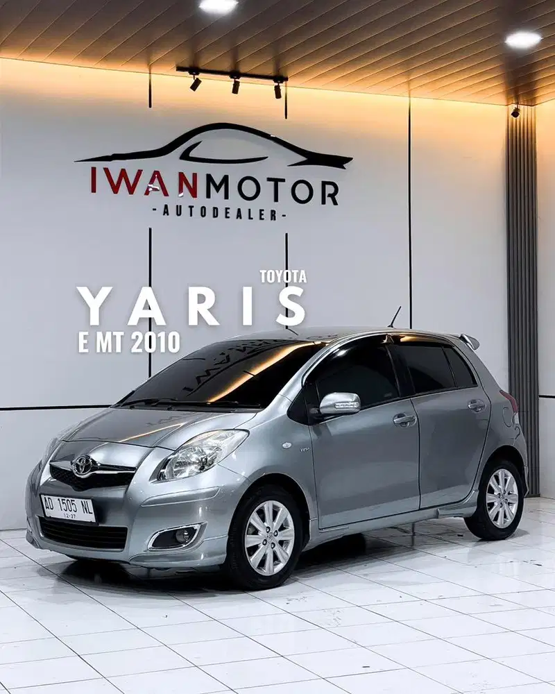 Low Km 40 rb! Toyota Yaris E MT Tahun 2010