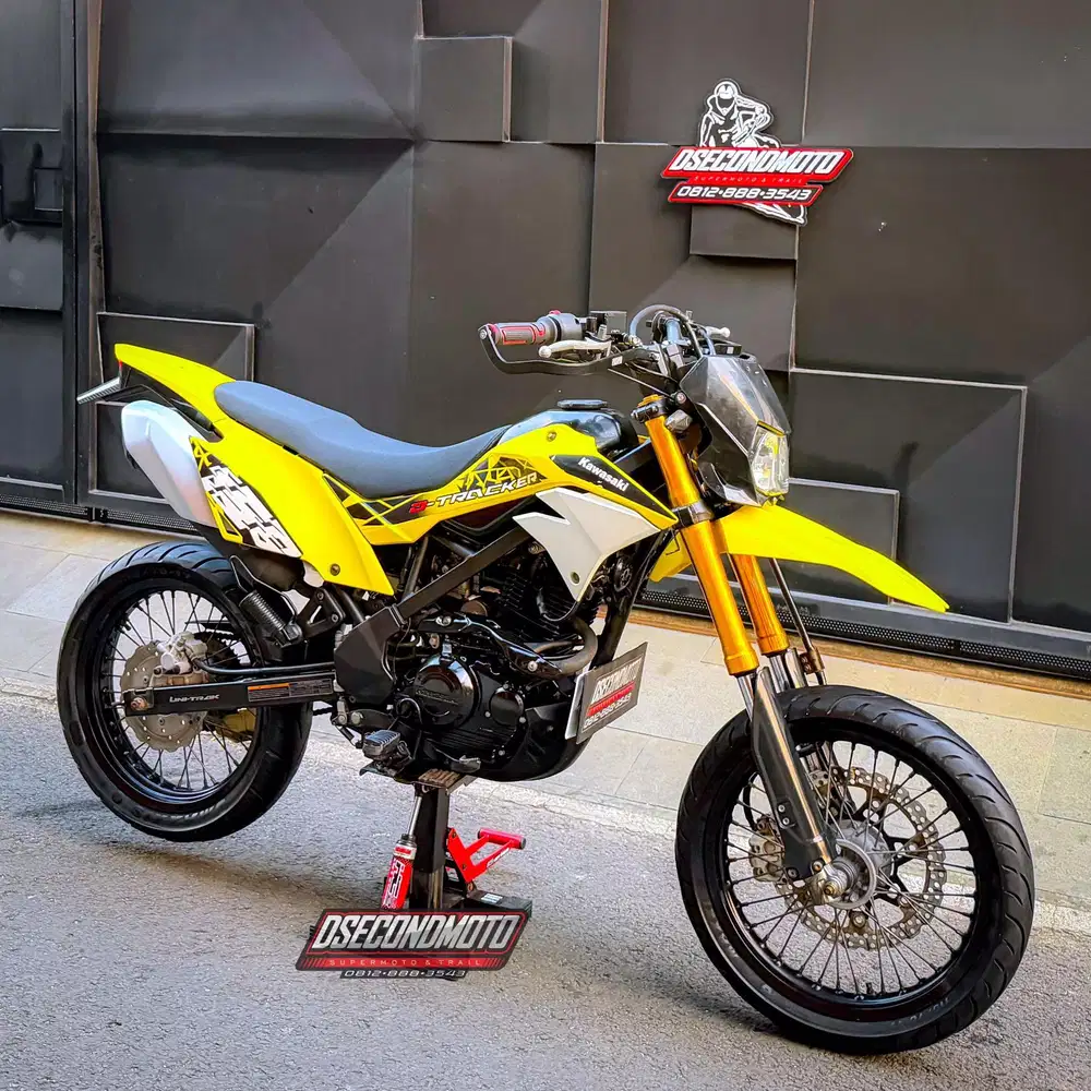 DTRACKER 150 SE‼️ D TRACKER TIPE TERTINGGI SUPERMOTO MULUS SIAP TOURING