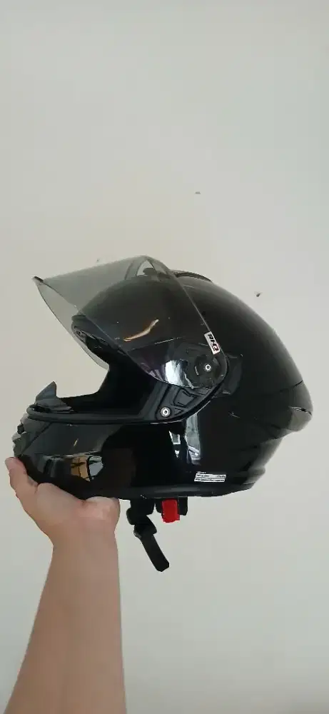 Helm Fullface NHK Mark 1 Elite Hitam Glossy Size M