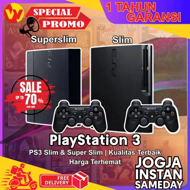 SONY PS3 Fullgame 2TB PlayStation 3 Free Request di Wijaya Games Jogja