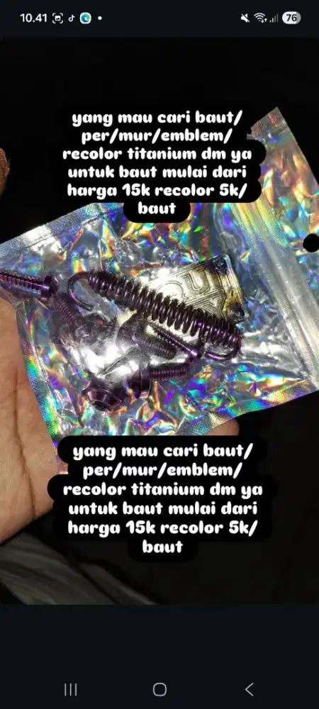 Mur Baut Titanium