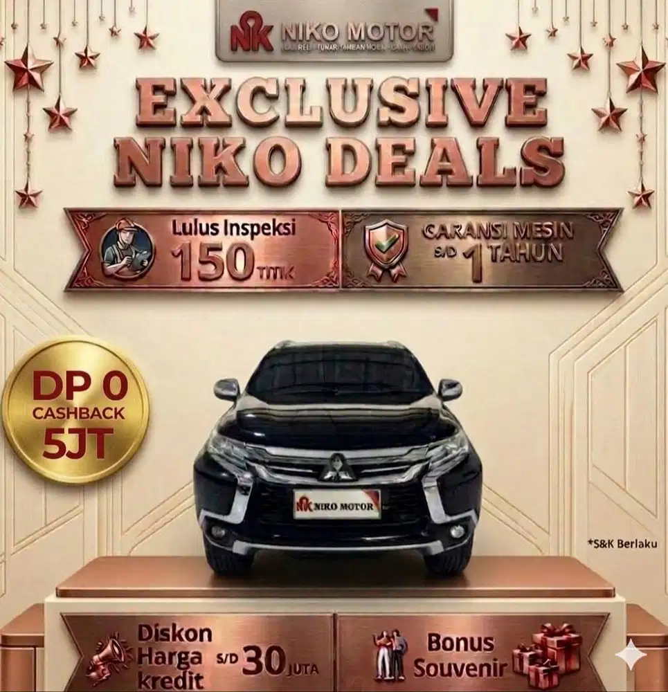 (ANTIK KM53RB) PAJERO DAKAR ULTIMATE 2019 AT :2018|2020