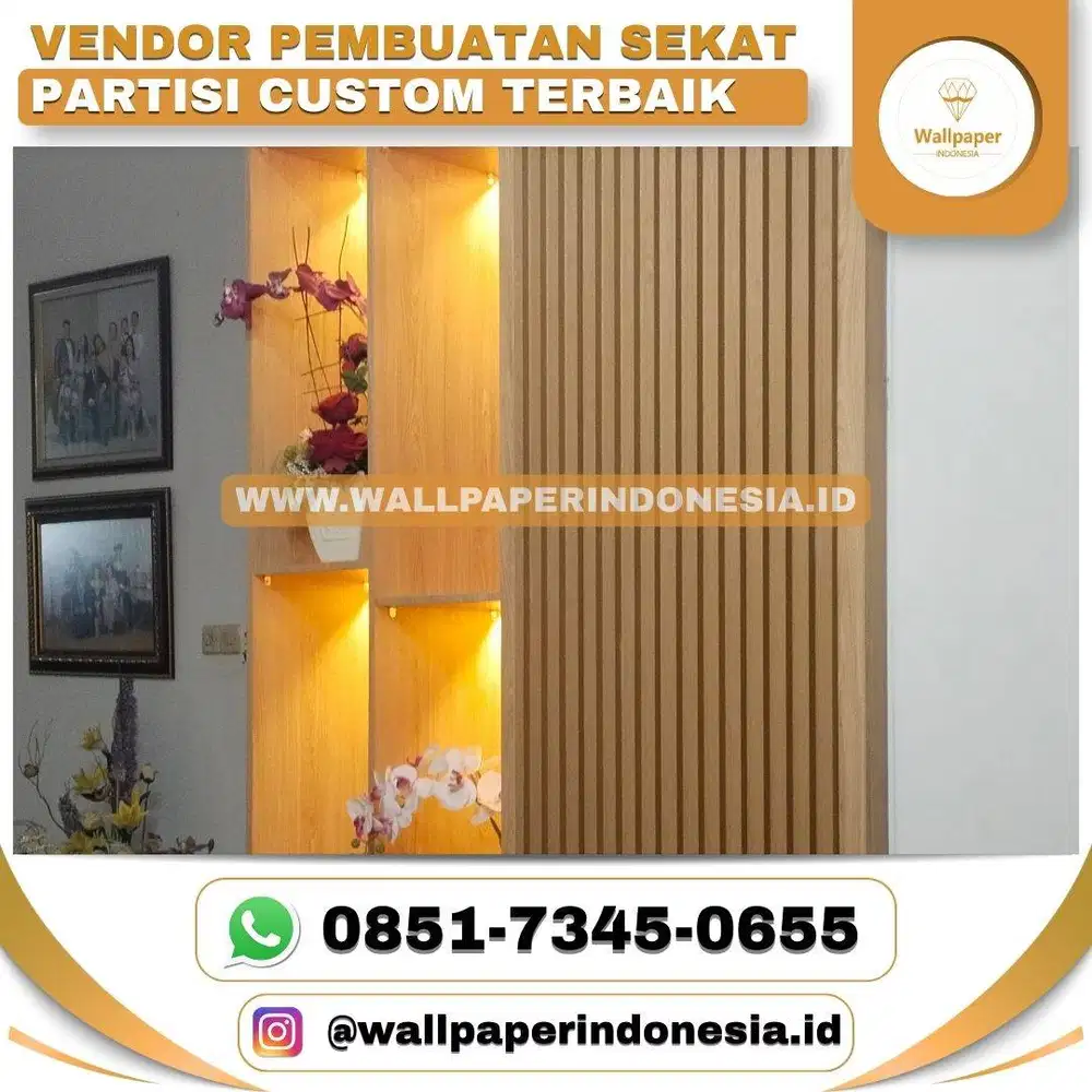 VENDOR PEMBUATAN SEKAT PARTISI CUSTOM TERBAIK