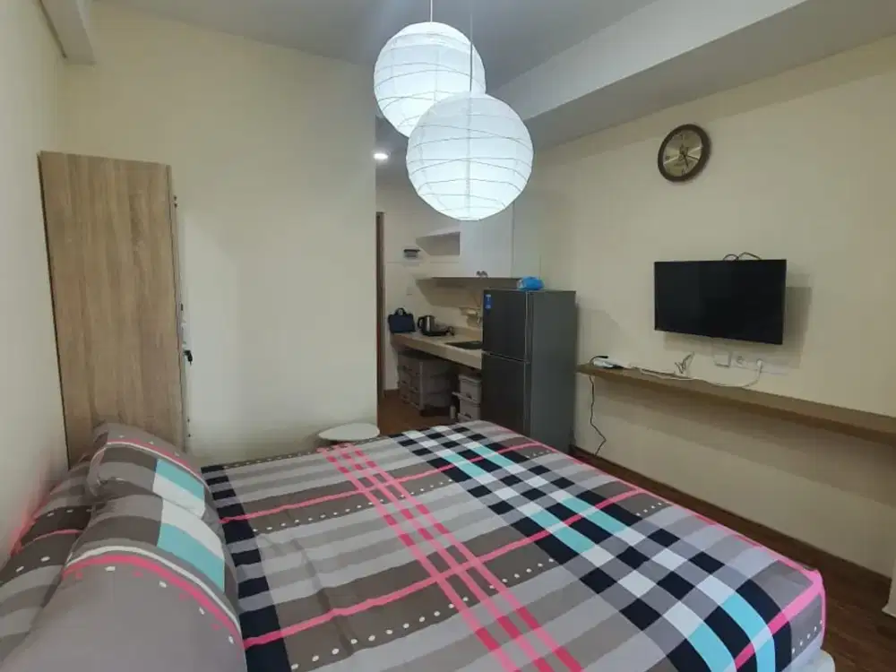 Apartement mengahdap aeon mall bsd, selangkah ke universitas prasetya mulya, cocok untuk anak kuliah