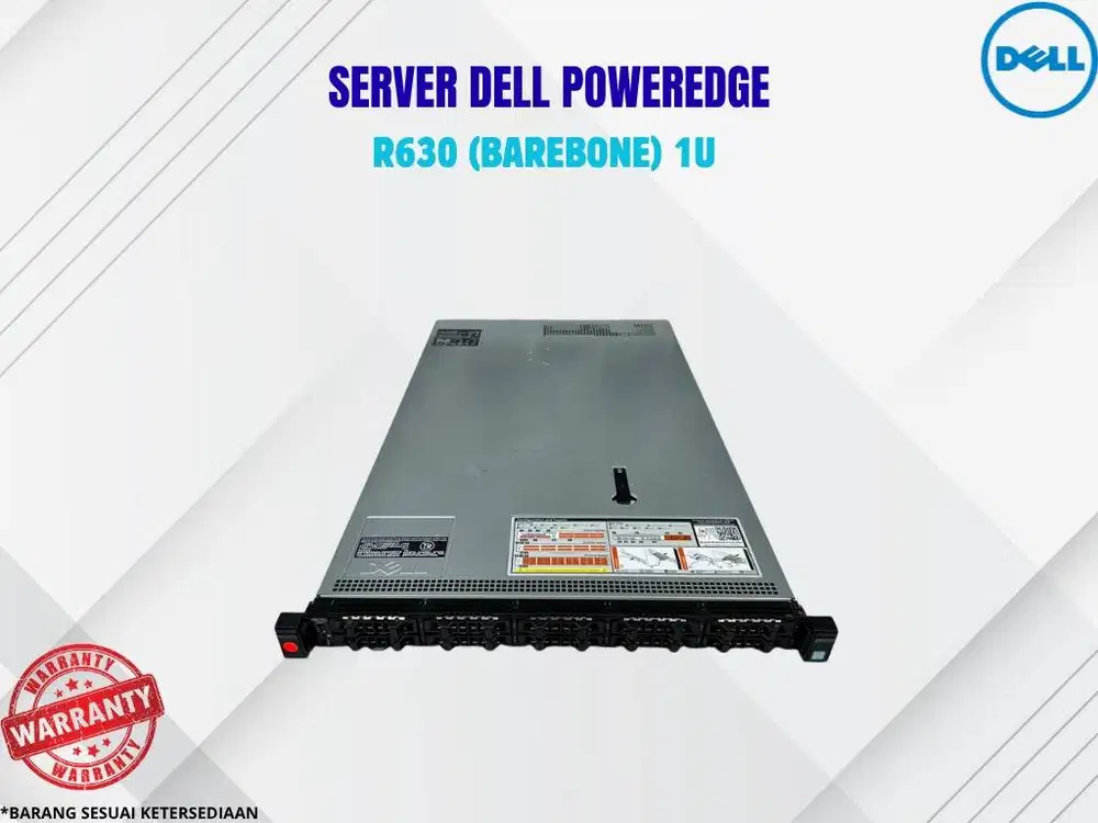 Dell PowerEdge R630 Barebone 1U Server