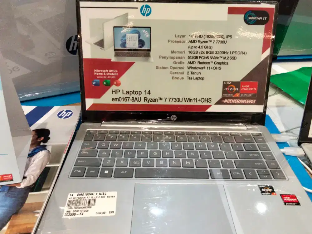 CICILAN HP NOTEBOOK R7 16 512