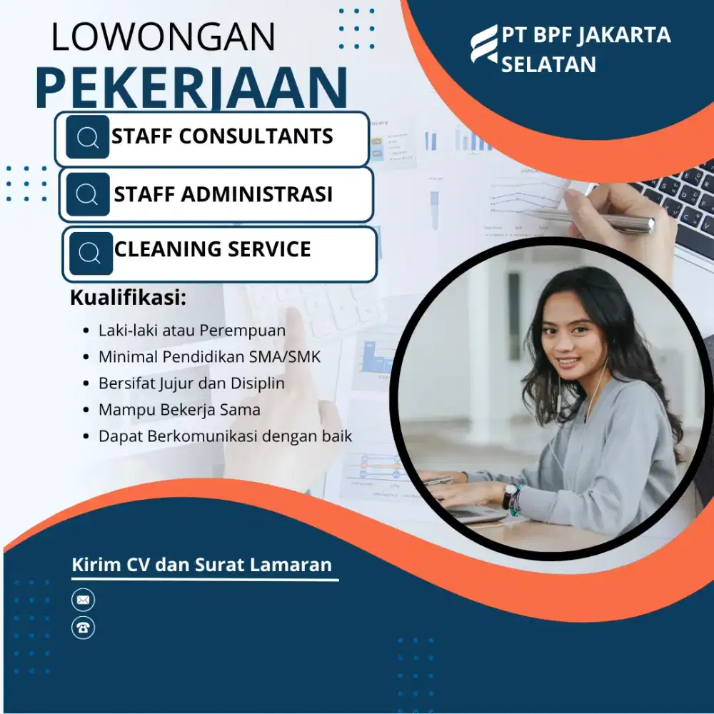 Yuk yang mau kerja di PT bpf group SCBD Jakarta Selatan