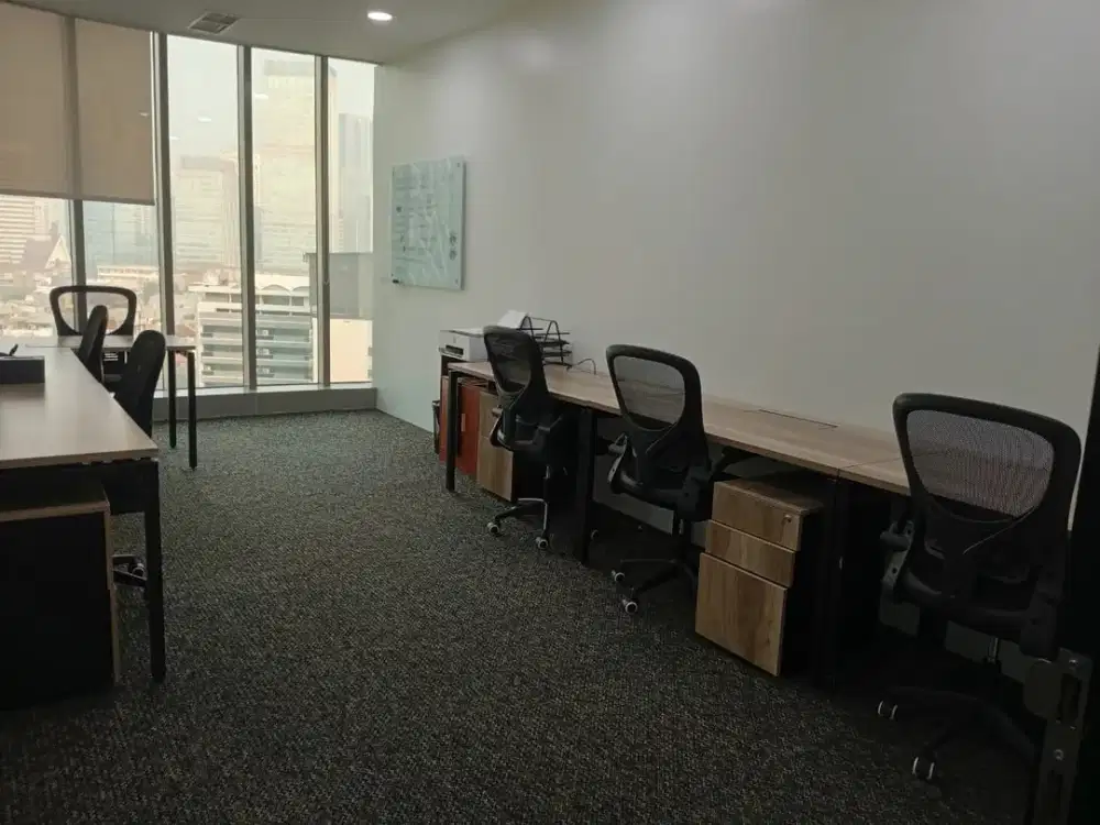 Sewa Service Office 4-6 pax di Plaza Bpjamsostek, Jakarta Selatan