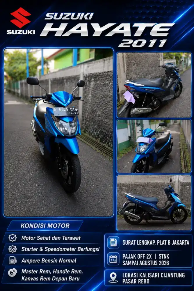 Suzuki Hayate Terawat