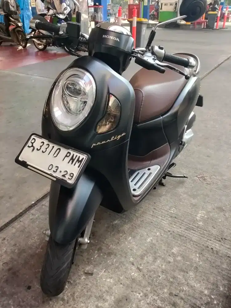 Scoopy prestige pajak hidup gres mulus
