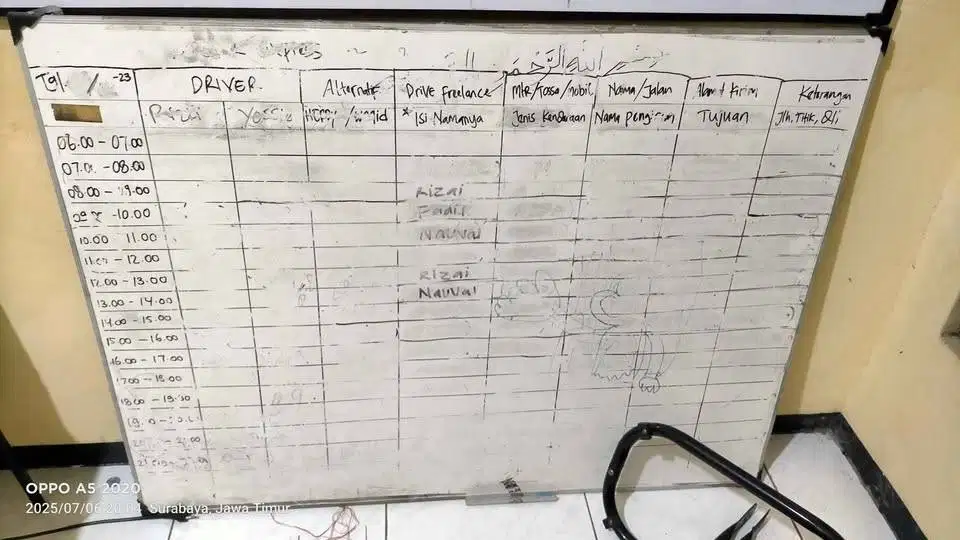 PAPAN TULIS WHITEBOARD 120cm x 90 cm