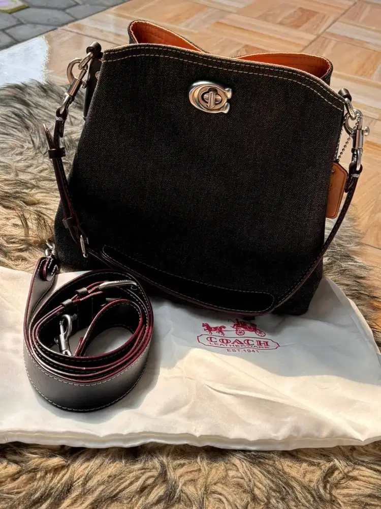 Tas Coach Willow Denim Navy