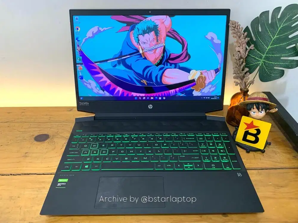 Laptop HP Pavillion Gaming 15-ec1xxx Ryzen 5 4600H RAM 16 GTX 1650 4GB