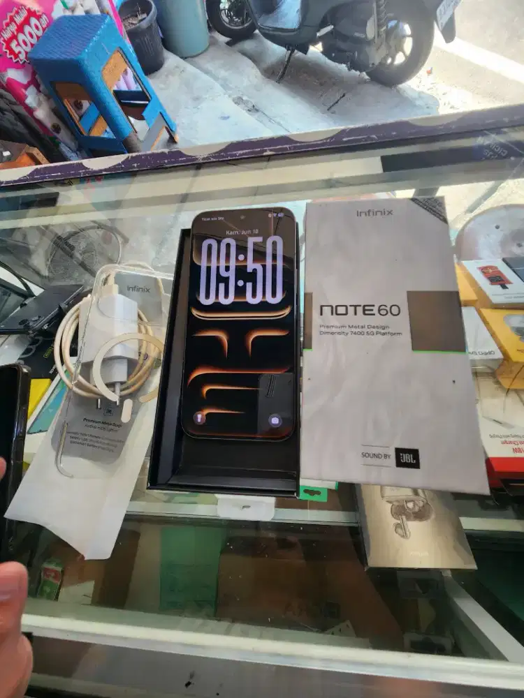 Infinix note 60 5G 8/256 original fullset