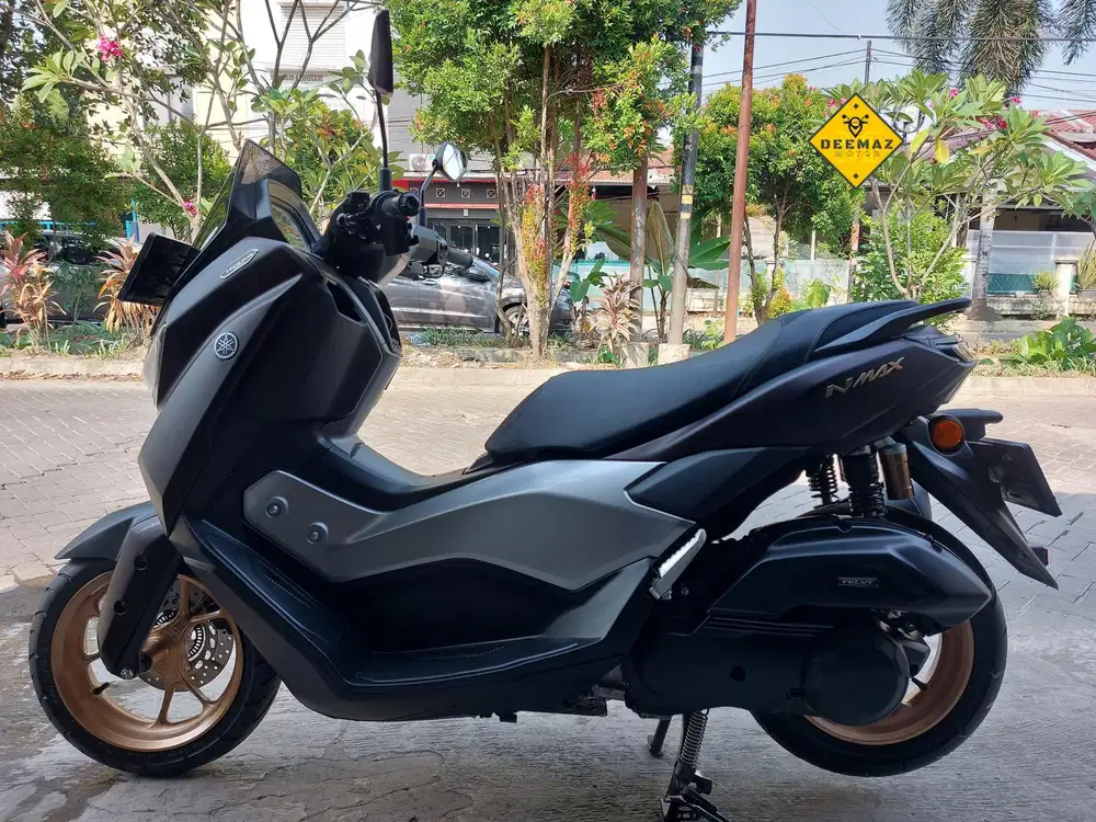 (DP 1 Jt)‼️ Plat B TangSel NMax Turbo Tech Max Hitam 2025 Cash Kredit