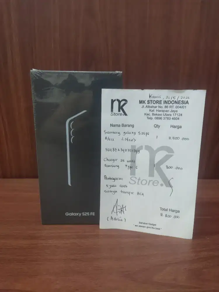 Samsung s25fe 512 new bnib