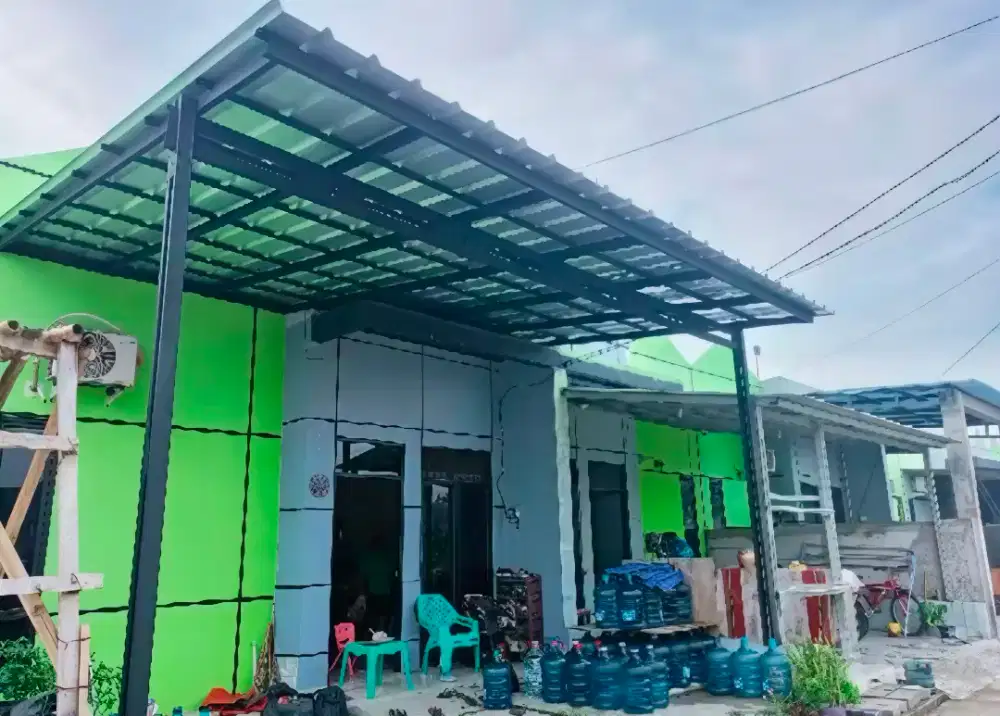 Jasa pasang kanopi baja ringan
