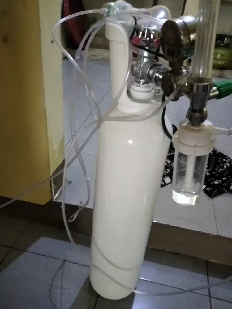 Oksigen Bru di pke 2 kali