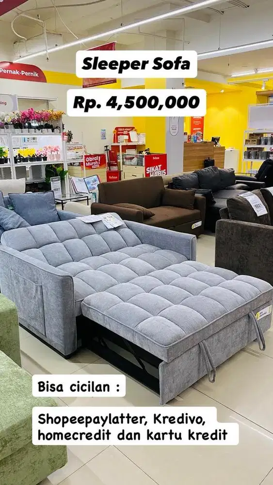 Sleeper Sofa 2 dudukan