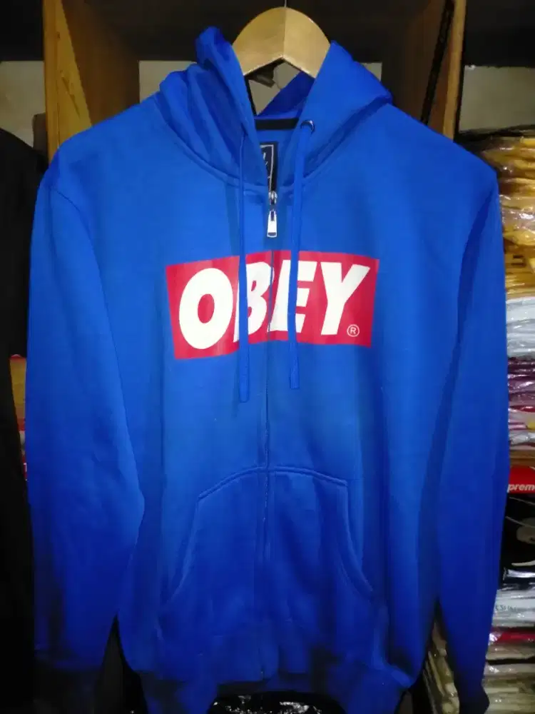 zipper hoodie obey