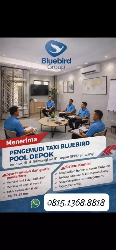 DRIVER BLUE BIRD DEPOK