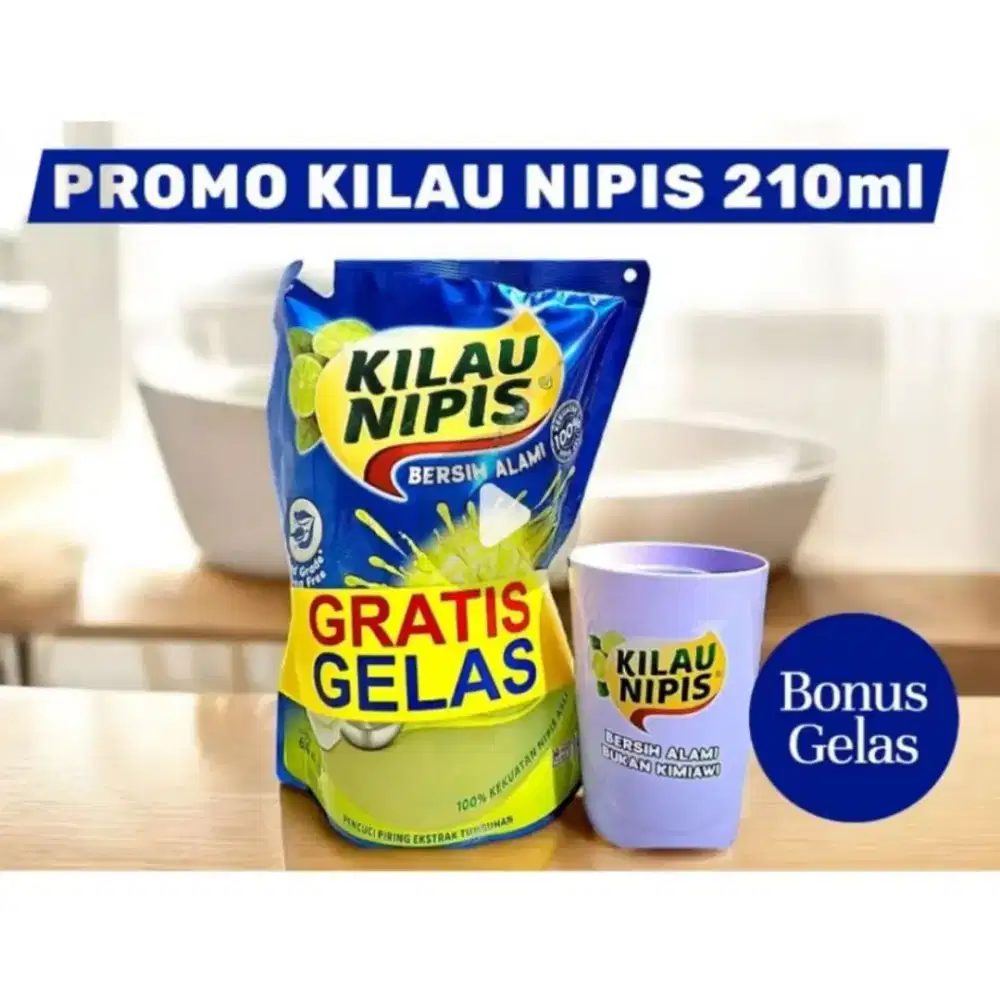 KILAU NIPIS 210ML ISI 24 PCS