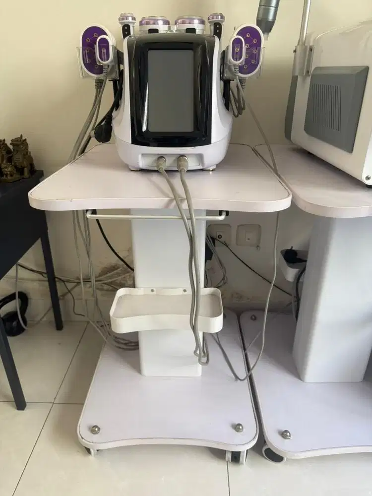 Mesin RF Cavitation 6 in 1 LS-45D2SB + Meja Trolley