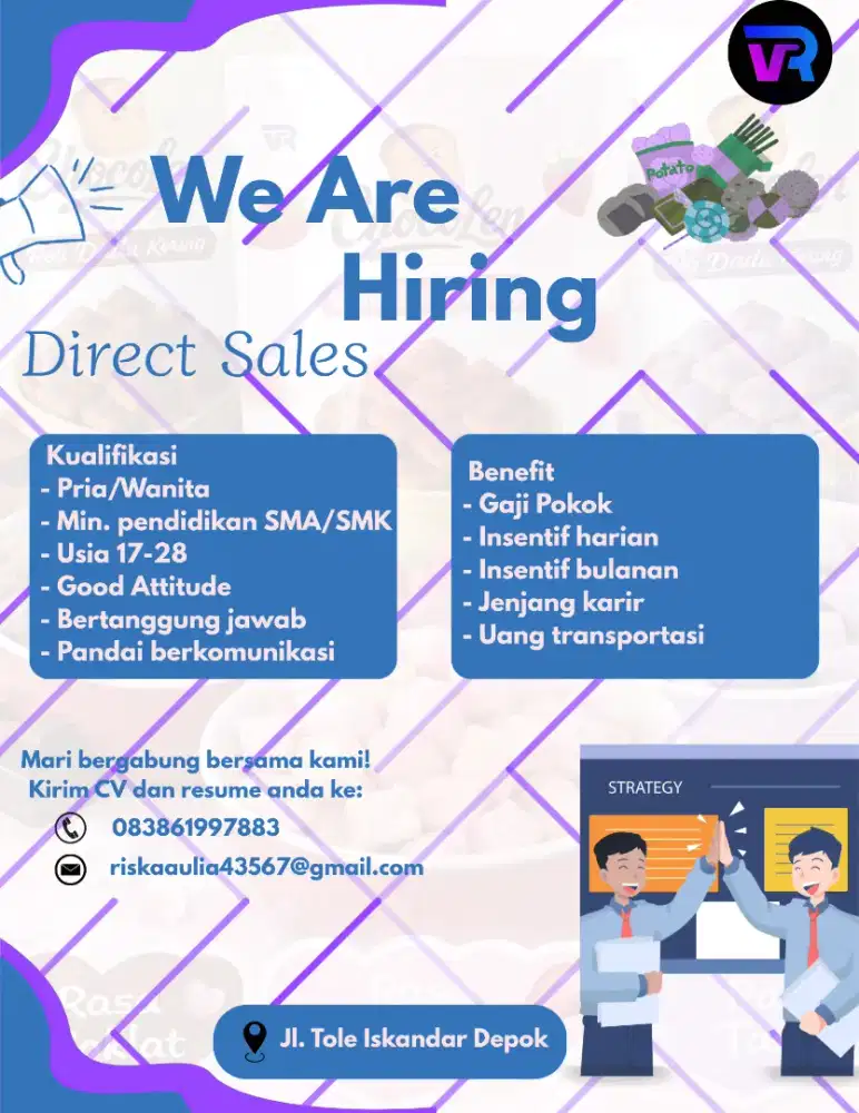 We are hiring Direct Sales