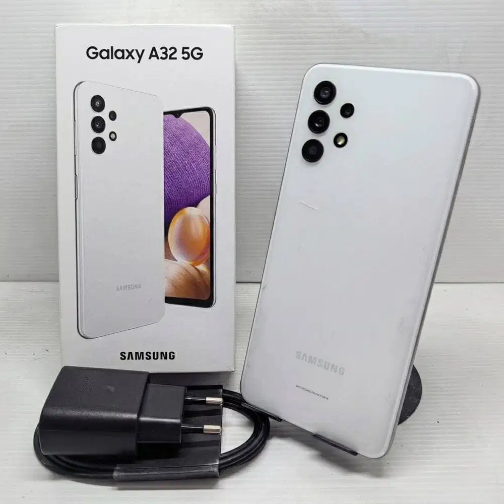 TERMURAH!  SAMSUNG GALAXY A33 5G WHITE 8/128 EX SEIN RESMI  FULLSET MU